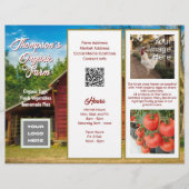 Farm Business Broschüre QR-Fotos (Vorne)