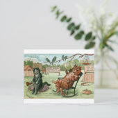 Farm Cats von Louis Wain Postkarte (Stehend Vorderseite)