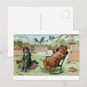Farm Cats von Louis Wain Postkarte (Vorne/Hinten)