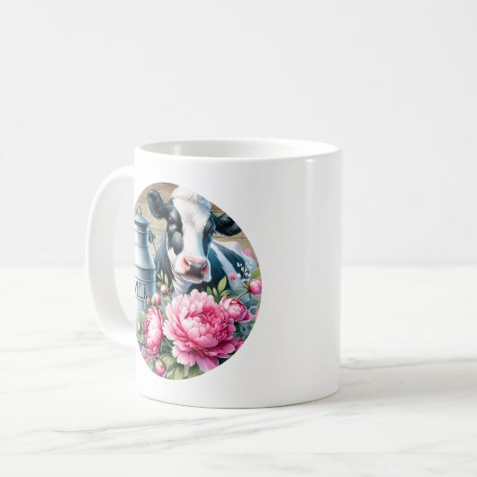 Farm Cow Kaffeetasse (Vorderseite Links)