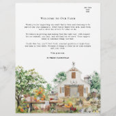 Farm CSA Welcome | Small Homestead Flyer (Vorne)