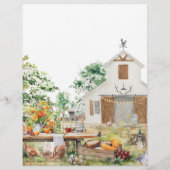 Farm CSA Welcome | Small Homestead Flyer (Hinten)