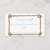 Farm Diaper Raffle Ticket Begleitkarte (Vorderseite)