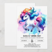 Farm Digital Horror Geburtstag Einladung (Vorne/Hinten)