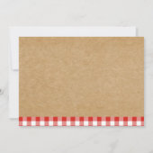 Farm Einladungen Geburtstag alter McDonald Land (Rückseite)