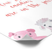 Farm - erraten Sie, wie viele Bonbons Poster (Ecke)