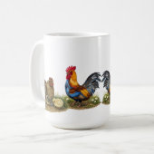 Farm Family Rooster & Hen Teapot Kaffeetasse (Vorderseite Links)