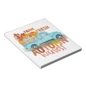 Farm Fresh Autumn Harvest Notepad Notizblock (angewinkelt)