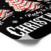 Farm Fresh Christmas Tree Xmas Debbie Cakes Family Poster (Ecke)