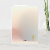 "Farm Fresh Danke" Einladung (Rückseite)