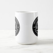 Farm Fresh Eggs Label Template Kaffeetasse (Mittel)