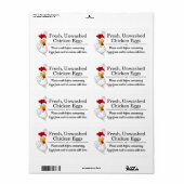 Farm Fresh Eggs | Monogram Egg Carton (Vorne)