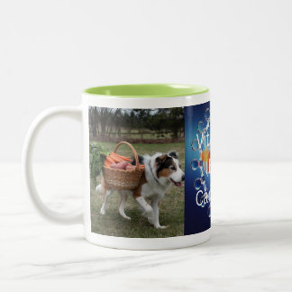 Farm Fresh Fetch: Eine Liebesreise Zweifarbige Tasse