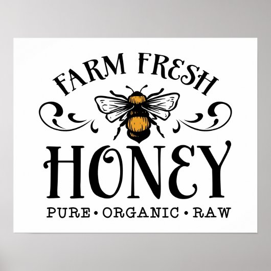 Farm Fresh Honey Poster (Vorne)