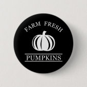 Farm fresh pumpkins button (Vorderseite)