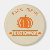 Farm fresh pumpkins magnet (Vorne)