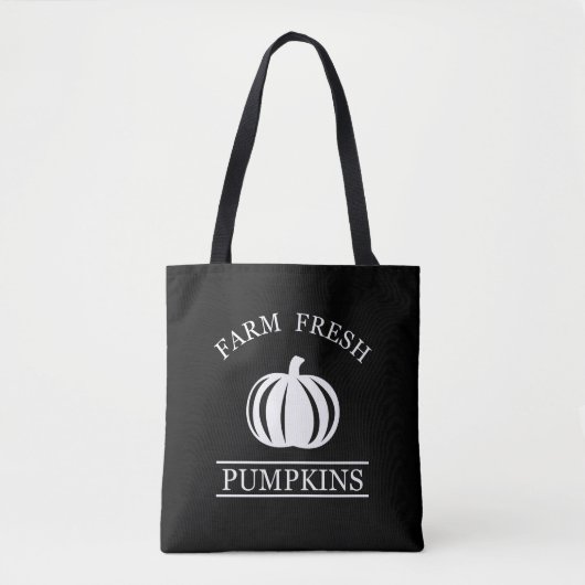Farm fresh pumpkins tasche (Vorderseite)