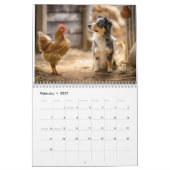 Farm Freunde – Tiere leben zusammen Kalender (Feb 2027)