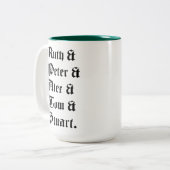 Farm Friends Ampersand Tasse (Vorderseite Links)
