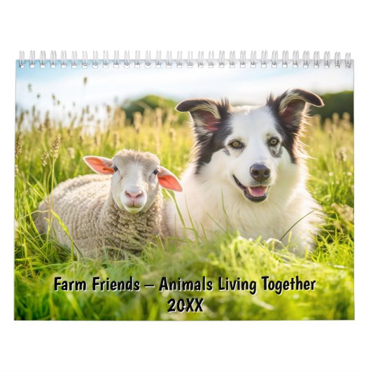 Farm Friends – Animals Living Together Kalender (Titelbild)