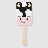 Farm Friends Cow & Pony Hand Fan Masken Fächer (Vorderseite)