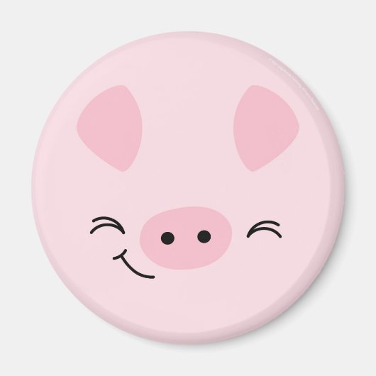 Farm Friends Playful Pig Magnet (Vorne)