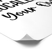 Farm frische lokale Erdbeeren wählen Sie selbst. Poster (Ecke)