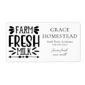 Farm-Frischmilch-Homestead-Kartonverpackung (Vorne)