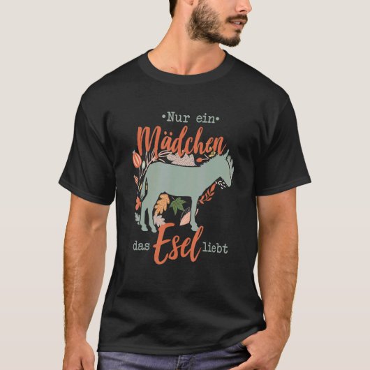 Farm für Mädchen - Donkey T-Shirt (Vorderseite)