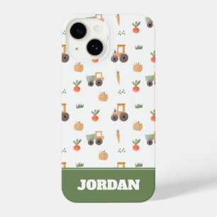 Farm Garden Wasserfarbe Muster iPhone 14 Hülle