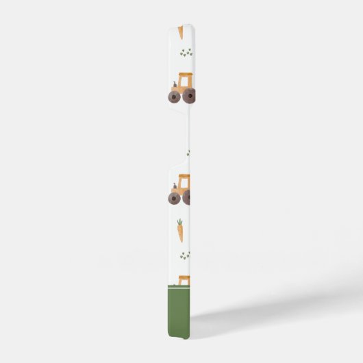 Farm Garden Wasserfarbe Muster iPhone Hülle (Rechte Seite)