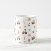 Farm Garden Wasserfarbe Muster Kaffeetasse (Mittel)
