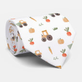 Farm Garden Wasserfarbe Muster Krawatte (Gerollt)