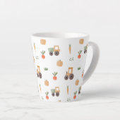 Farm Garden Wasserfarbe Muster Milchtasse (Rechte Ecke)