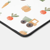 Farm Garden Wasserfarbe Muster Schreibtischunterlage (Ecke)