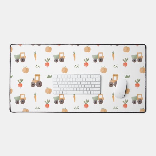 Farm Garden Wasserfarbe Muster Schreibtischunterlage (Tastatur & Maus)