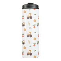 Farm Garden Wasserfarbe Muster