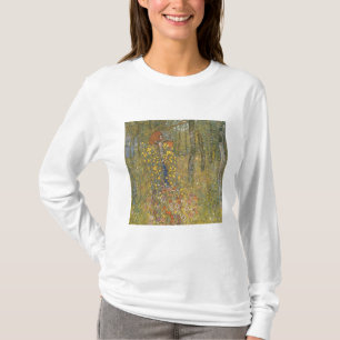 Farm Garden With Crucifix (by Gustav Klimt) T-Shirt