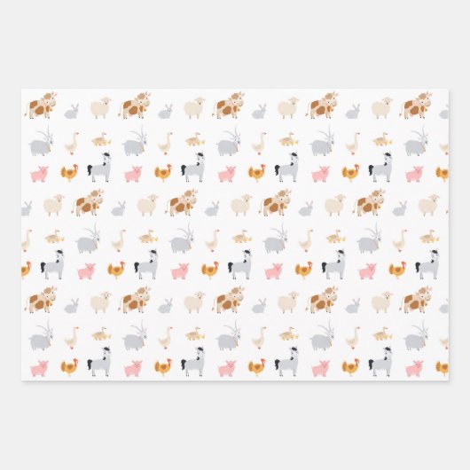 Farm Geschenkpapier Set (Vorderseite 2)