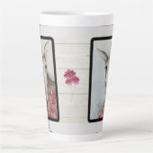 Farm Girl Artistry Herr Hee Haw Latte Tasse (Vorderseite)