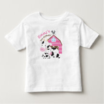 Farm Girl Birthday Tshirt