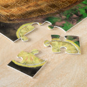 Farm Girl in Lemons Garden Puzzle Malerei (Seite)