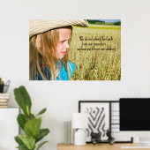 Farm Girl Poster (Heimbüro)