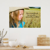 Farm Girl Poster (Küche)