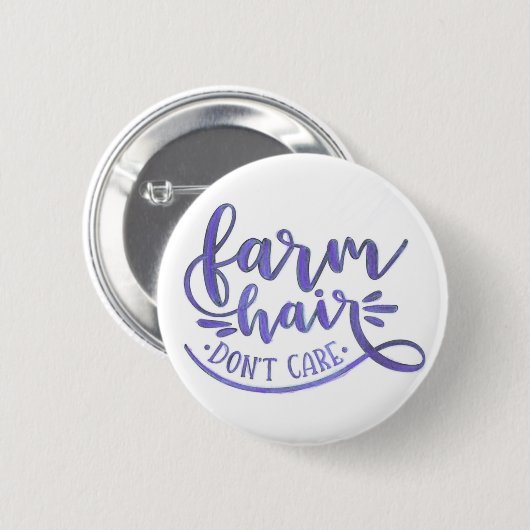 Farm Hair Dont Care Button (Vorne & Hinten)