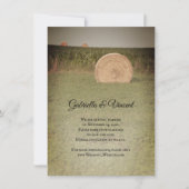 Farm Hay Bales Country Wedding Save the Date (Vorderseite)