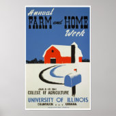 Farm & Home Week Poster (Vorne)