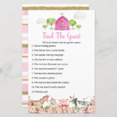 Farm House Animals Barnyard Finden Sie das Game (Vorne/Hinten)