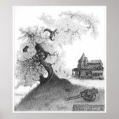 "Farm House" von Jeff Camden Poster (Vorne)