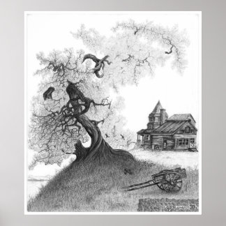 "Farm House" von Jeff Camden Poster